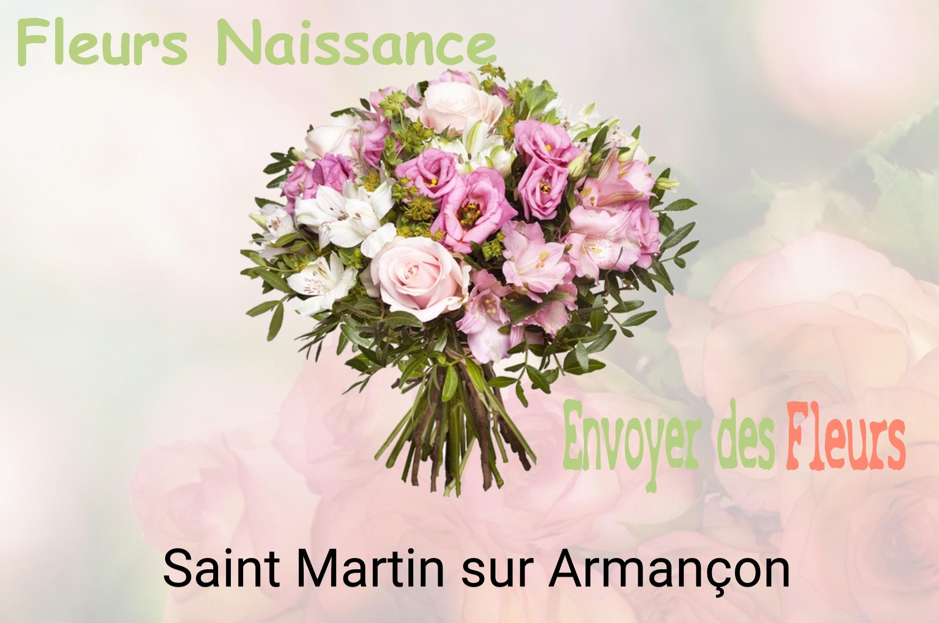 Bouquet de fleurs de naissance livré à Saint-Martin-sur-Armançon